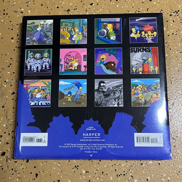 Brand New Simpsons Calendars from 2004 - 2009 - Picture 9 of 10